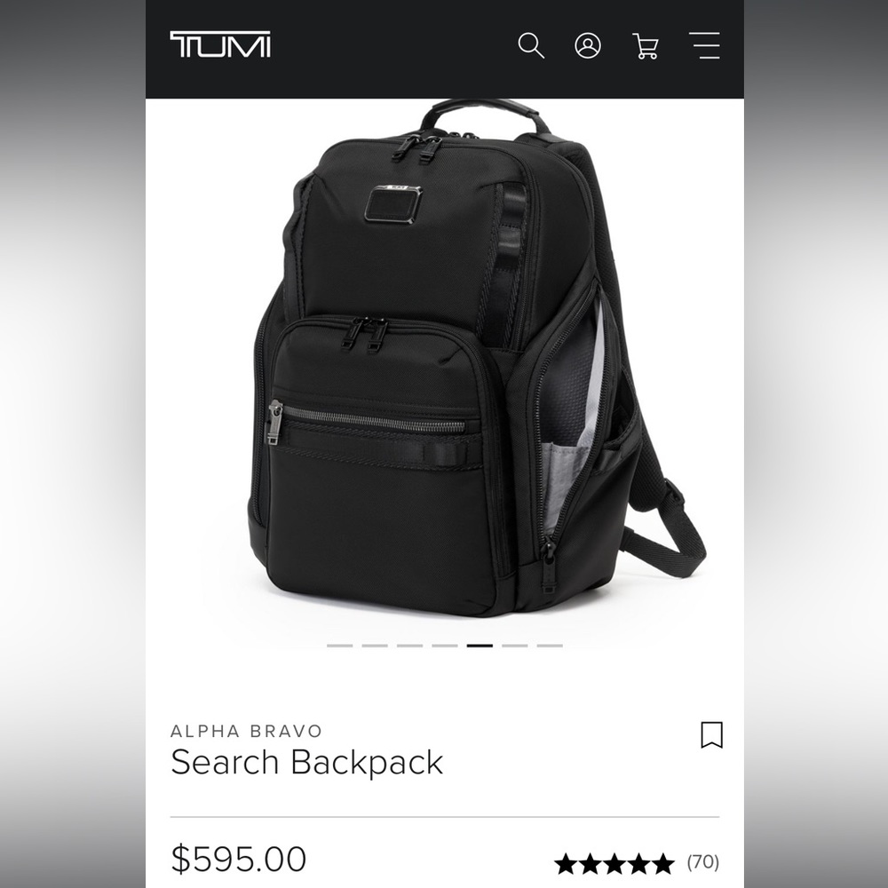 NWOT! TUMI Backpack